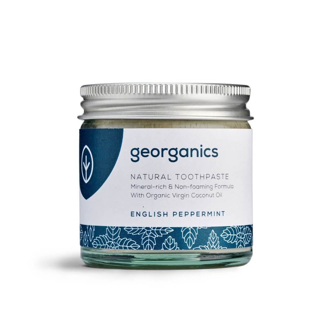 georganics  Natural Toothpaste English Peppermint