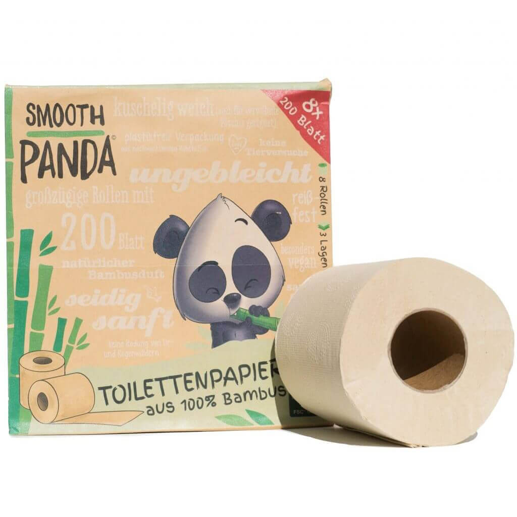 Bamboo Toilet paper Smoot Panda