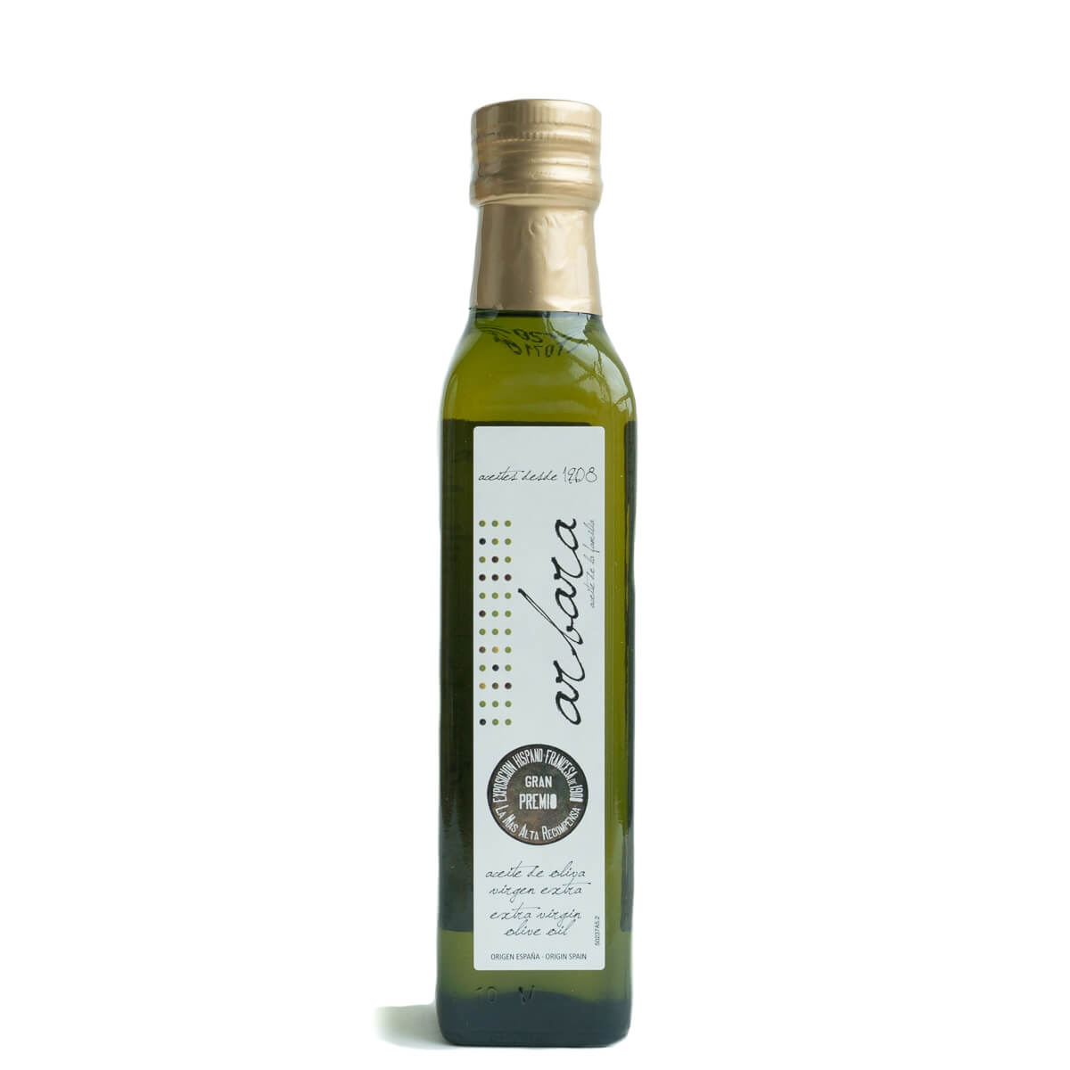 arbara extra virgin olive oil from spain very low acidity