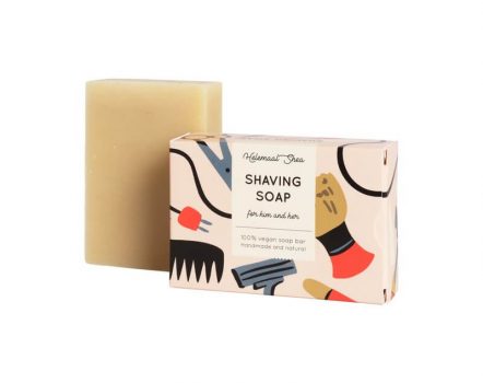 Shaving soap for men and women and all skin types