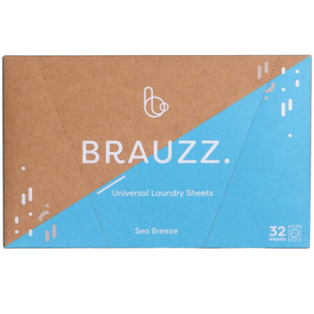 Brauzz Laundry Sheets Sea Breeze