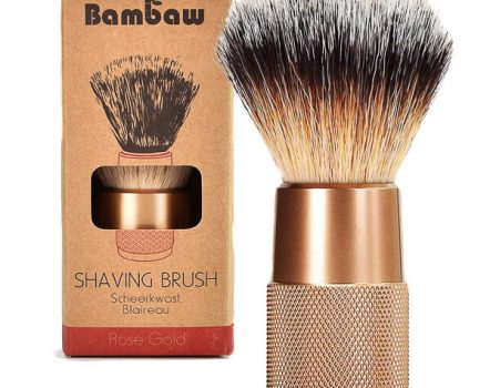 BAMBAW Shaving Brush Rose gold Vegan