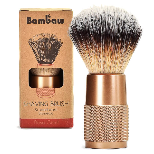 BAMBAW Shaving Brush Rose gold Vegan