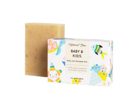 HelemaalShea Baby & Kids Body & Shampoo Bar