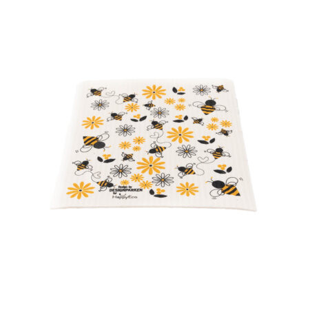 HappyEco Dishcloth Bees Vaatdoek Bijen