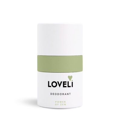 Power of Zen Deodorant by Haarlem based Loveli. Aluminum Free